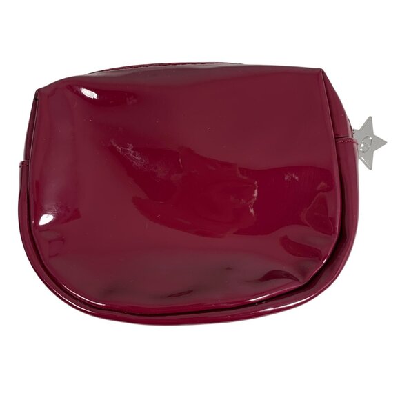 Dior Raspberry Purple Patent Leather Cosmetics Make Up Beauty Pouch - Picture 7 of 9